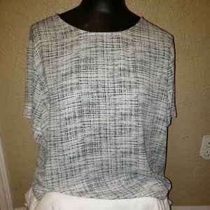 Worthington top short sleeve shirt X-large